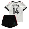 Maglia ufficiale Manchester United Eriksen 14 Trasferta 2022-23 per Bambino